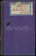 1919 Régi Munkakönyv, Pecsétekkel - Non Classés