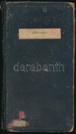 1929 Bölcsész Leckekönyv Pauler Ákos, Domanovszky Sándor és Más Tanárok Aláírásaival - Non Classés