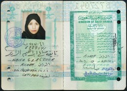 1999 Fényképes Szaud-arábiai útlevél Török, Egyiptomi, Stb. Bejegyzésekkel - Non Classés