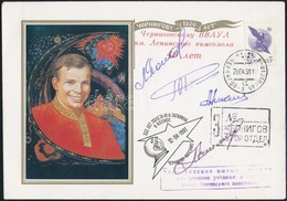 Jurij Viktorovics Romanyenko (1944- ), Adrijan Nyikolajev (1929-2004), Pavel Popovics (1930-2009) és Leonyid Popov (1945 - Autres & Non Classés