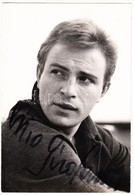 Ennio Girolami (1935-2013) Olasz Színész Aláírt Fotója / Autograph Signature Of Ennio Girolami Italian Actor - Autres & Non Classés
