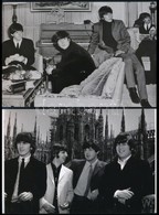 Cca 1967 Beatles Együttes, Fekete György (1904-1990) Budapesti Fényképész Gyűjtéséből, 2 Db Mai Nagyítás, 10x15 Cm - Autres & Non Classés