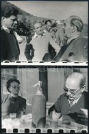 1956 Nagy Imre (1896-1958) Politikus, Miniszterelnök Látogatása A Balatonfelvidéki Borvidéken, Vintage Negatívokról Kész - Autres & Non Classés