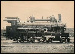 Cca 1920-1930 Ganz-mozdony, Fotó, 12,5×17,5 Cm - Autres & Non Classés