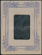 1929 Zugliget, Úr és Hölgy, Ferrotípia, Papír Keretben, 6x4 Cm - Autres & Non Classés