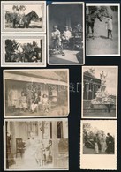 Cca 1910-1920 Vegyes Fotó Tétel, összesen 13 Db, Köztük Családi Fotók, Városképek, 5,5x8 és 8x11,5 Cm Közti Méretben - Autres & Non Classés