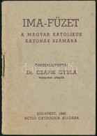 1942 Imakönyv Katolikus Katonák Számára - Autres & Non Classés