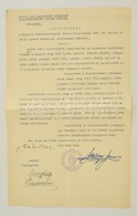 1938 Magyar Haditengerészeti Egyesület Novara Csoportja ülésének Jegyzőkönyve - Other & Unclassified