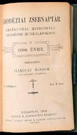 1906 Geodéziai Zsebnaptár, Aranyozott Egészvászon Kötésben, Vonalzóval - Unclassified