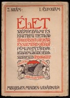 1909 Élet. Szépirodalmi,és Kritikai Hetilap, 3 Száma, I. évf. 2., 11., 29. Számok. Az I. évf. 2 Szám Rossz állapotban. - Unclassified