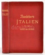 Karl Baedeker: Italien Von Den Alpen Bis Neapel. Kurzes Reisehandbuch. Leipzig, 1908, Verlag Von Karl Baedeker, XLII+412 - Unclassified