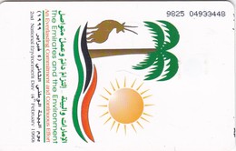 United Arab Emirates, AE-ETI-CHP-0062, National Environment Day (C/N "9825"), 2 Scans. - Emirati Arabi Uniti