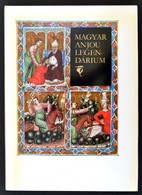 Magyar Anjou Legendárium. Összeáll.: Levárdy Ferenc. Bp., 1975, Magyar Helikon - Corvina. Díszes Vászonkötésben, Papír V - Non Classés