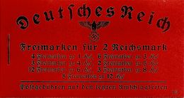 DEUTSCHES REICH / GERMANY EMPIRE, 1940, Booklet / Markenheftchen MH 39.5 - Libretti