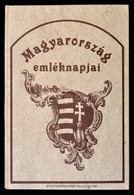 Kerékgyártó Árpád: Magyarország Emléknapjai. Bp., 1987, Könyvértékesítő Vállalat. Kiadói Kartonált Papírkötés. - Unclassified