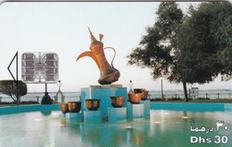 United Arab Emirates, AE-ETI-CHP-0067, Coffee Pot Fountain (C/N "9842"), 2 Scans. - Emirati Arabi Uniti