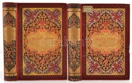 Arany János összes Munkái 7-8. Köt.: Drámai Fordítások. Bp., 1885, Ráth Mór. Kissé Sérült, Gazdagon Díszített, Aranyozot - Non Classés