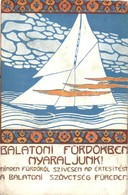 T2/T3 Balaton. Balatoni Fürdőkben Nyaralunk! Minden Fürdőről Szívesen Ad értesítést A Balatoni Szövetség. Reklám / Hunga - Unclassified