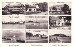 ** T2/T3 Balatongyörök, Vasútállomás, Plébánia, Kultúrház, Nyaralók, Szent Mihály Hegy, Belügyminisztérium üdülő (EK) - Non Classés