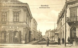 T2/T3 Keszthely, Széchenyi Utca, Laskay István Borbély és Fodrász üzlete  (EK) - Unclassified