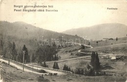 T2/T3 Borgói-hágó (szoros), Pasul Bargaului; Bukovina Felé, Funtinele. Chencinski Jakab Kiadása / Road View (EK) - Unclassified