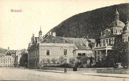 ** T1 Brassó, Kronstadt, Brasov; Utcakép Palotákkal / Street View With Palaces - Non Classés