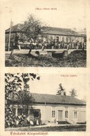 T3 Klopódia, Klopodia, Clopodia; Állami Elemi Iskola, Vekerle Kastély, Dajkovits J. Utóda Kiadása / School, Castle (kis  - Unclassified