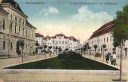 T2/T3 Marosvásárhely, Targu Mures; Dr. Gecse Dániel Utca, Református Kollégium / Street View With Boarding School (EK) - Unclassified