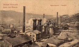 T2/T3 Resica, Resita; Nagyolvasztók. W.L. 1143. / Hochöfen / Steel Works, Furnace (EK) - Non Classés