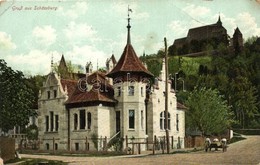 * T2/T3 Segesvár, Schassburg, Sighisoara; Kastély, H. Zeidner Kiadása / Castle (EB) - Non Classés