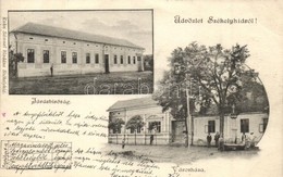 T2 Székelyhíd, Sacueni; Járásbíróság, Városháza / Court, Town Hall - Unclassified