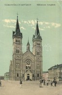 T2/T3 Temesvár, Timisoara; Gyárváros, Milleniumi Templom / Church (EK) - Unclassified