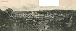 * T4 Vízakna-sósgyógyfürdő Panoramacard (b) - Non Classés