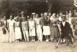 * Kassa, Kosice; Teniszezők / Tennis Players. Foto Ritter, Photo - Unclassified