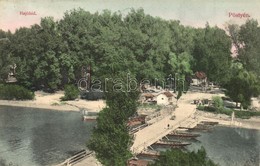 T2/T3 Pöstyén, Piestany; Hajóhíd / Pontoon Bridge - Non Classés