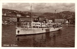 ** T1 Fiume, Port, SS Lorenzo Marcello - Non Classés