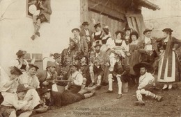 T2/T3 1906 Thaur (Tirol); Original Tiroler Konzert Und Schuhplattltänzer Gesellschaft Lex Höpperger / Original Tyrolean  - Non Classés