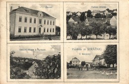 * T2/T3 Stráznice, Skola, Horení Strana, U Kovárny, Doleni Strana K Rymani / School, Forge (Rb) - Unclassified