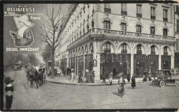 ** T2 Paris, A La Religieuse Deuil Immediat / Hotel Advertisement, Automobile - Non Classés