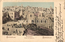 T2/T3 1898 Bethlehem, Marktplatz / Place Du Marche / Market Square (EK) - Unclassified