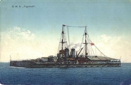 T2/T3 SMS Tegetthoff Osztrák-magyar Haditengerészet Tegetthoff-osztályú Csatahajója / Austro-Hungarian Navy, K.u.K. Krie - Unclassified