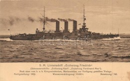 T2 SMS Erzherzog Friedrich Pre-dreadnought Csatahajó / SM Linienschiff Erzherzog Friedrich / K.u.K. Kriegsmarine SMS Erz - Unclassified