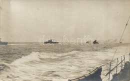 ** T2 Osztrák-magyar Torpedóromboló Kíséret / Austro-Hungarian K.u.K. Kriegsmarine Torpedo Destroyers. Photo - Non Classés