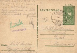 T2/T3 1944 Leibl Zoltán Zsidó KMSZ (közérdekű Munkaszolgálatos) Levele Feleségének A Csurgó-Alsoki Munkatáborból. 701/14 - Unclassified