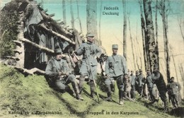 ** T1 Katonáink A Kárpátokban, Fedezék / K.u.k. Military, Soldiers In The Carpathians, Entrenchment - Non Classés