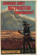 * T2 Jégverés Előtt Biztosítsd A Termésedet! Mezőgazdasági Hirdetmény, Bruchsteiner és Fia Kiadása / Hungarian Agricultu - Non Classés