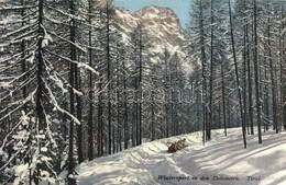 * T3 Wintersport In Den Dolomiten, Tirol / Sledding In Winter In The Dolomites  (Rb) - Unclassified