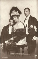 ** T1 Auguszta Főhercegő Fiaival. Strelisky / Princess Auguste Of Bavaria With Her Sons - Unclassified