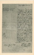 ** T1 Görgey Artúr Levele Kossuth Lajosnak / Artúr Görgey's Letter To Lajos Kossuth - Unclassified