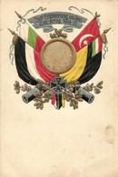** T2 1914-1917 Zur Erinnerung An Den Welt-Krieg / Központi Hatalmak Propagandalap / Central Powers Propaganda Card, Fla - Non Classés